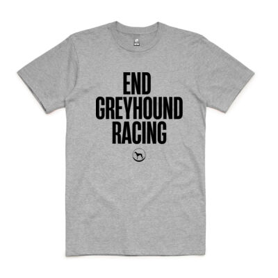 End Greyhound Racing Tee Bold Thumbnail